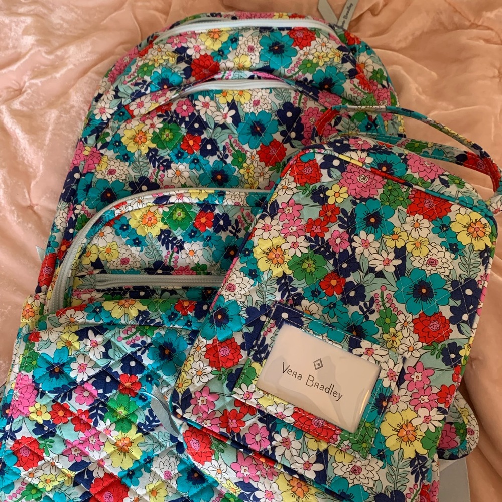 Brand new Vera Bradley Backpack and lunch box set!
